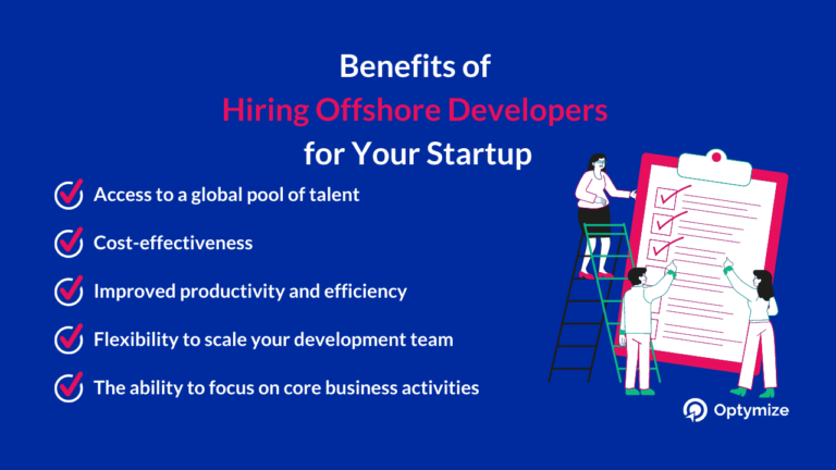 List of 5 Benefits of Hiring Offshore Developers for Your Startup